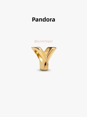 Pandora Letter Y Alphabet Charm